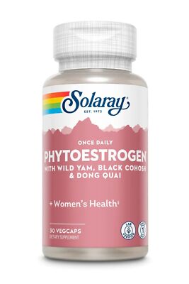 Solaray PhytoEstrogen One Daily 30 капсул