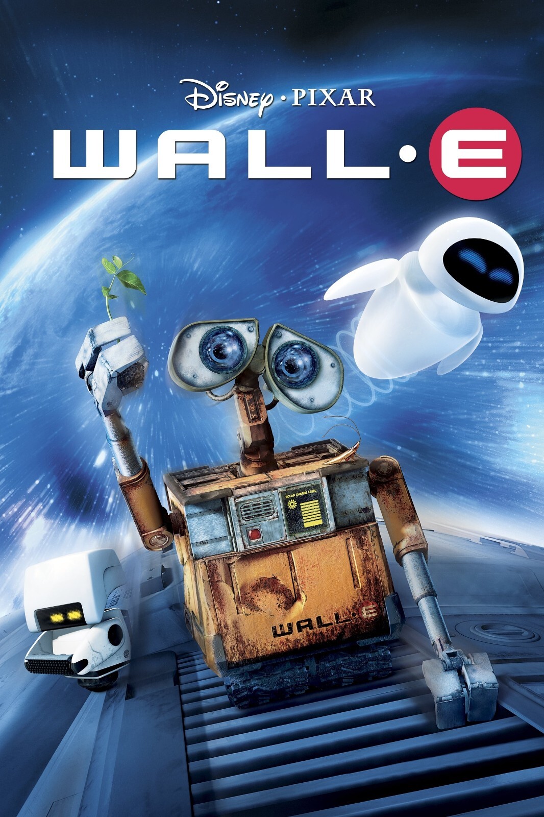 2008 Disney WALL E Movie Poster 11X17 Eve Captain Auto Earth Robot