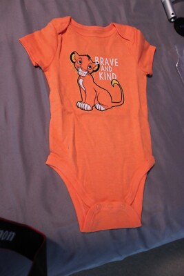 New Disney Lion King bodysuit infant like gerber onesie 12 mo, 18 mo