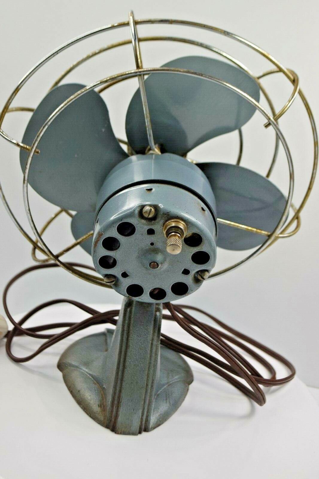 Torcan Vintage Electric Fan Model 836 SD working order Bin 4.8