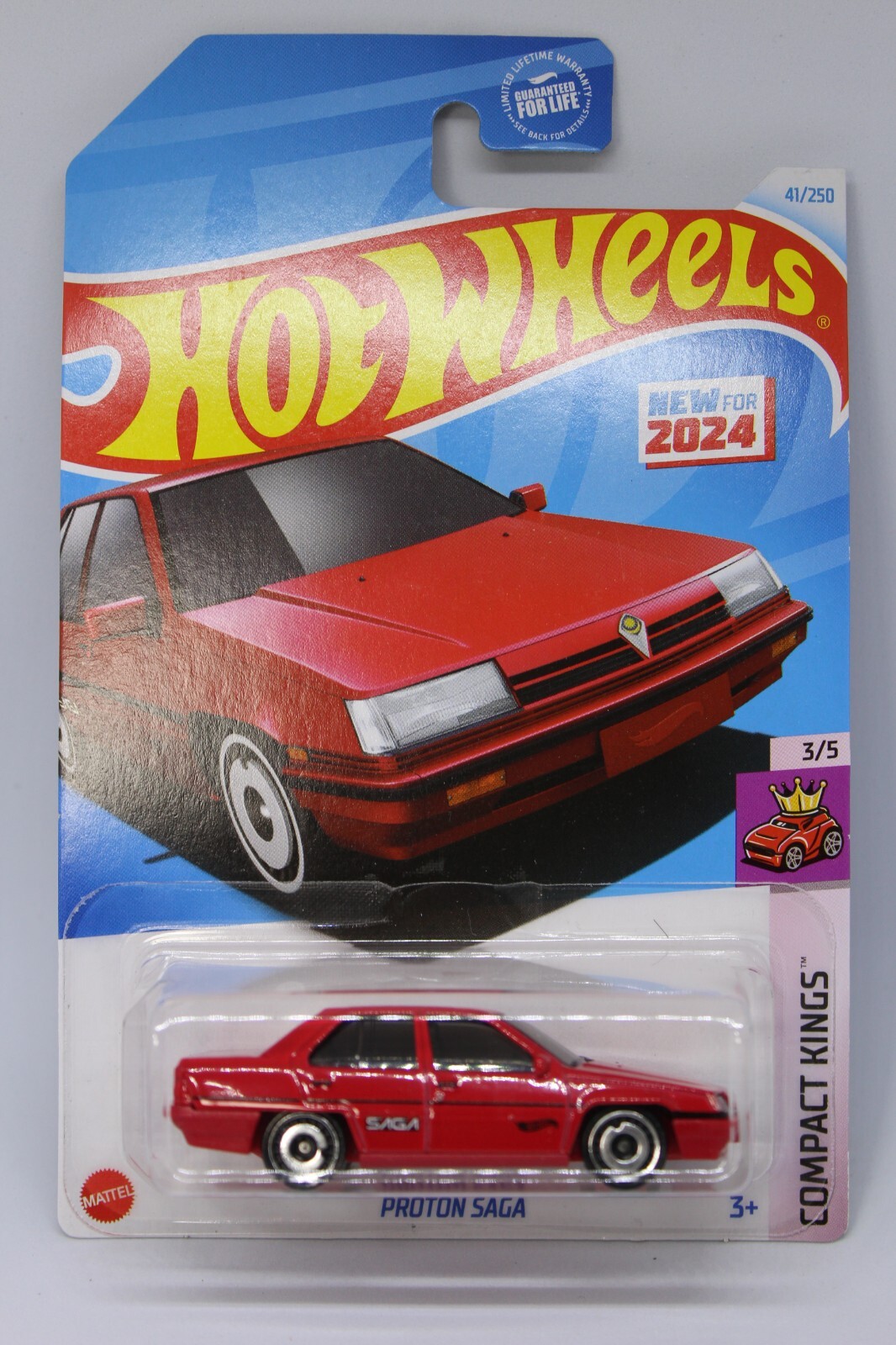 Hot Wheels 2024 #41/250 - Compact Kings 3/5 - Proton Saga | eBay
