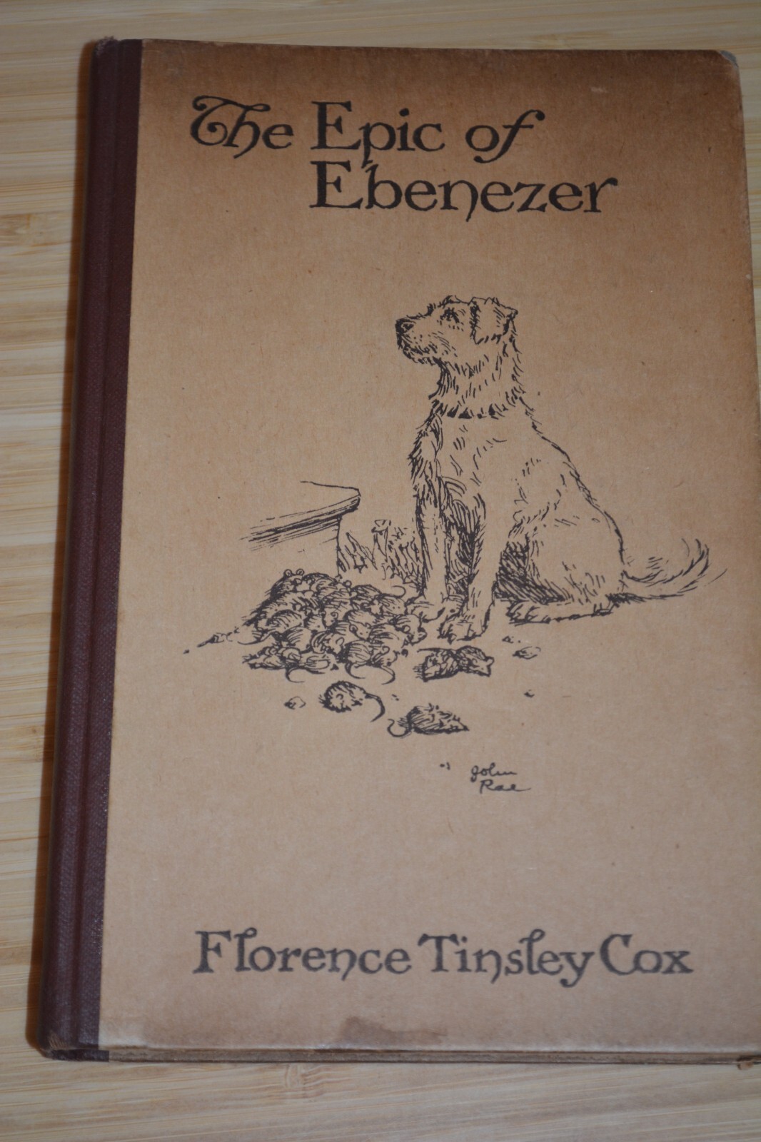 1912 The Epic of Ebenezer by Florence Tinsley Cox A Christmas Story Illustrated