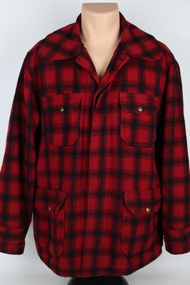 vintage woolrich blaze orange hunting jacket