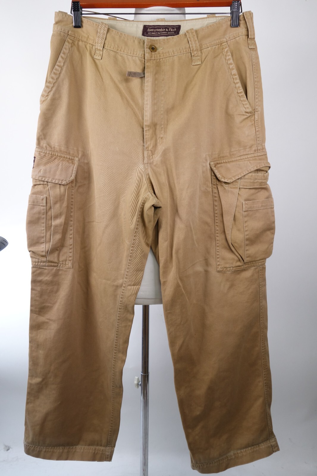 Abercrombie \u0026 Fitch Cargo Pants Straight Fit Men Size 32 x 29 | eBay