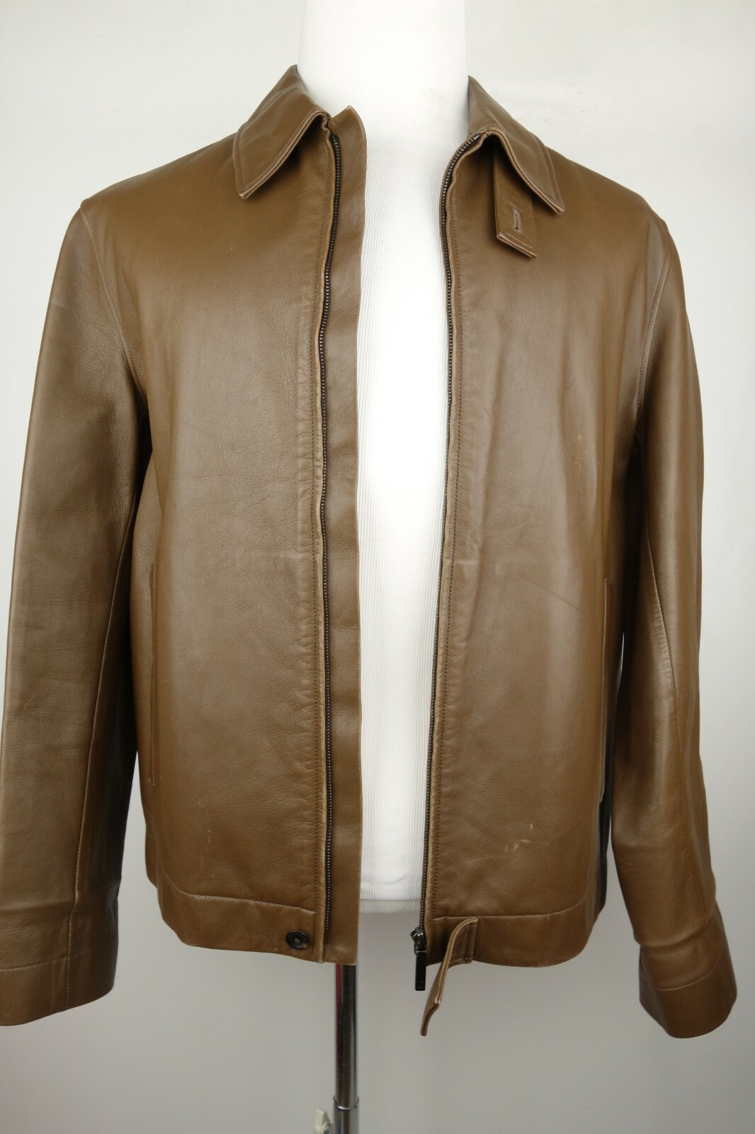 louis vuitton leather jacket mens