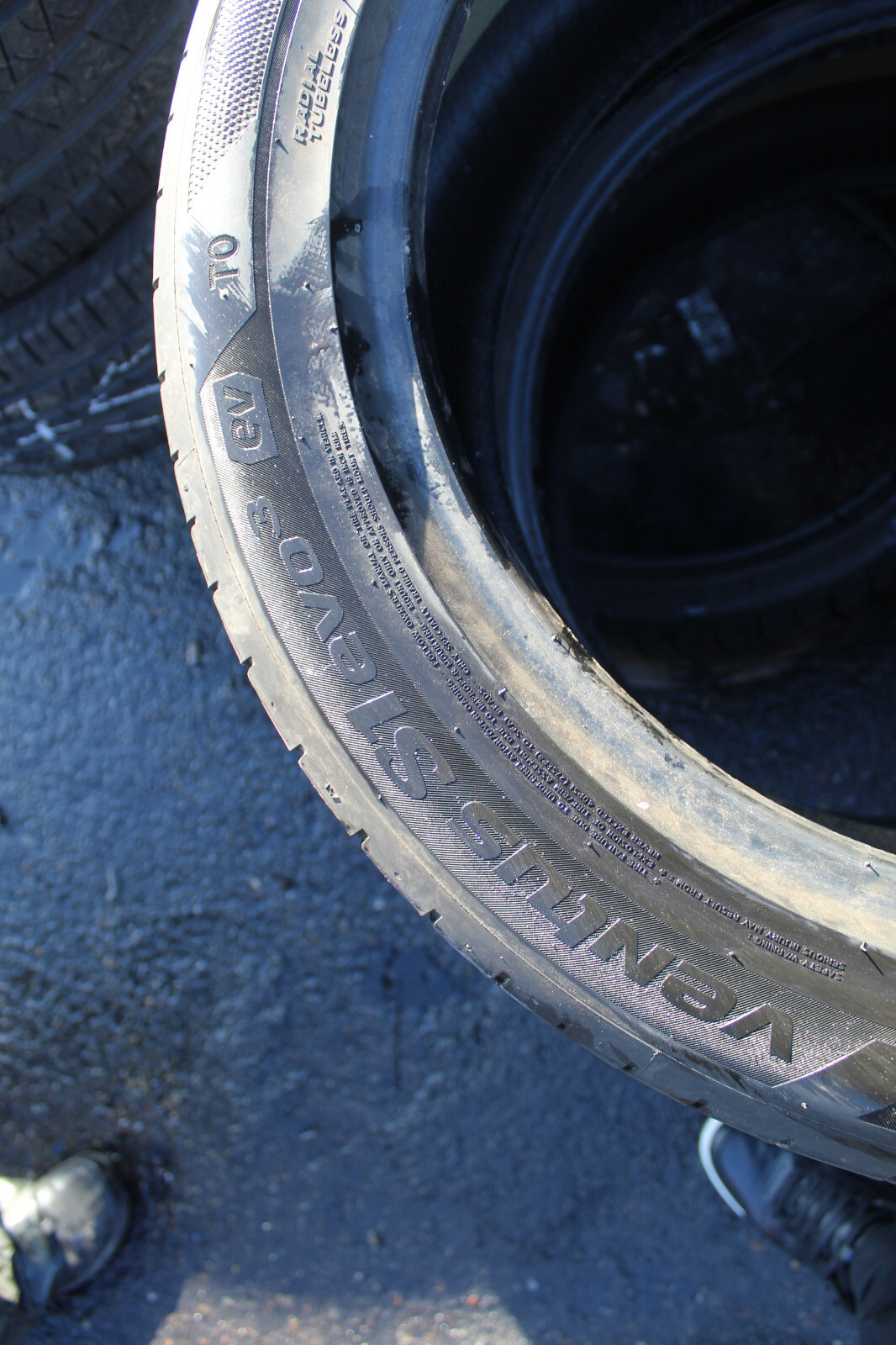 255 45 19 Hankook, Ventus S1 Evo 3 EV T0, 104W, x2 A Pair 5.5mm (F1_tyres) L3329