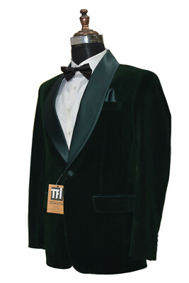 HANDMADE HERREN GRÜN RAUCHEN JACKEN DESIGNER HOCHZEIT PARTY KLEIDUNG BLAZER MANTEL