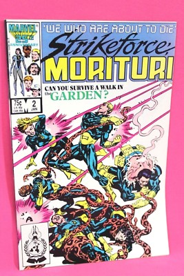 Strikeforce Morituri #2 Volume 1 Survive Walk in Garden Marvel Comics Comic F/F+