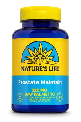 Natures Life для поддержания простаты 320 мг Пальметто в 100 капсулах