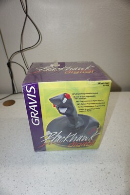 New Factory Sealed, Gravis Blackhawk Joystick  Vintage (1998) for Win 95 & 98 
