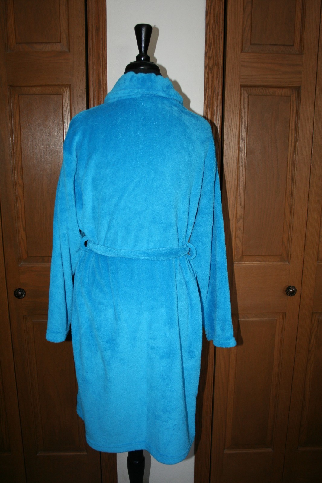 Women's Men's Women's UNISEX Plush Robe JOE BOXER UNISEX Medium NM Blue