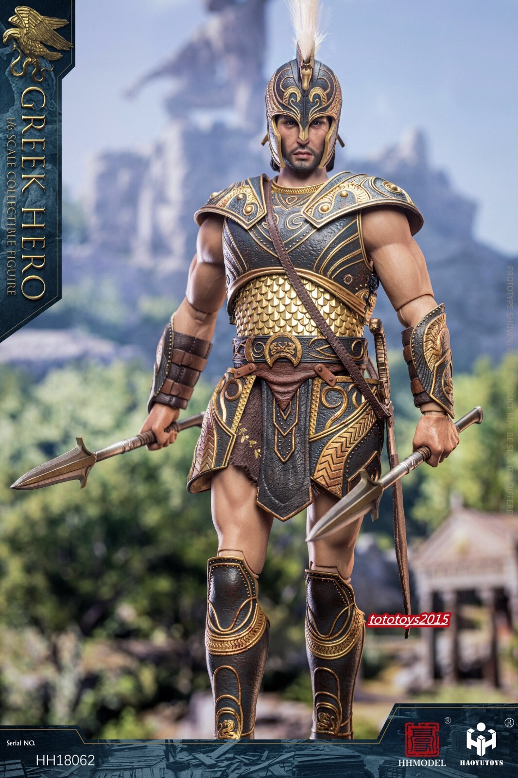 HH model X HaoYu Toys 1/6 Empire Legion Greek Legendary