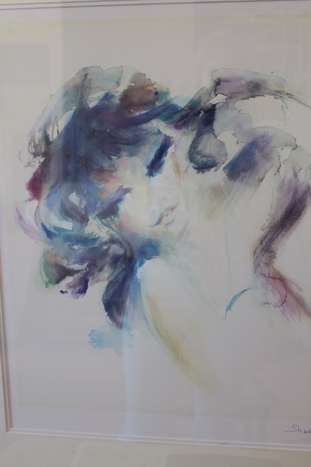 Shan Merry RETROUVAILLES Framed Seriolithograph Signed #S101