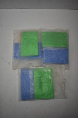 Lot of 9 Hoocan Resistance Bands Elastic Exercise Bands For Recovery Assorted