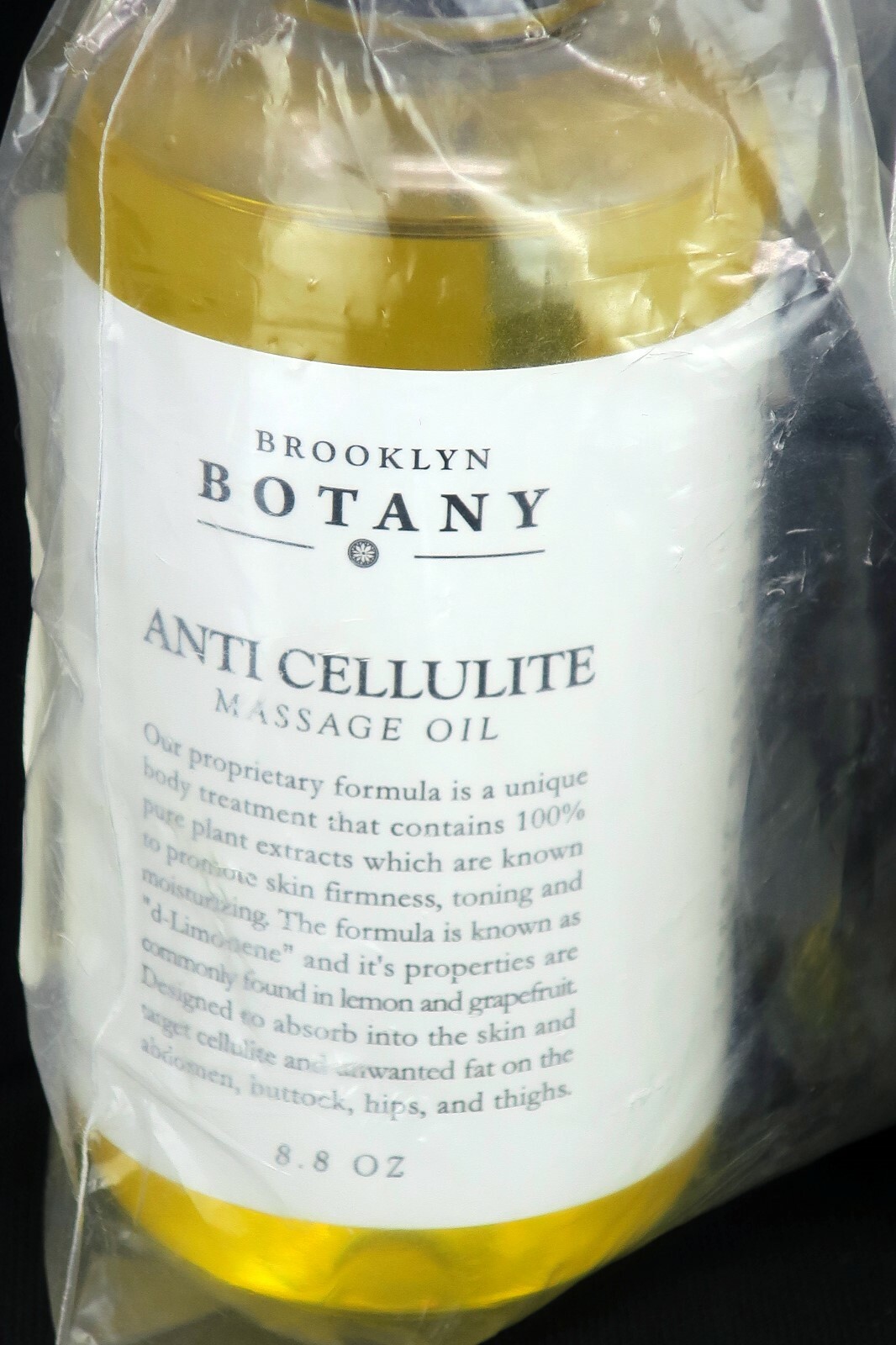 Brooklyn Botany Anti Cellulite Massage Oil Treatment 8.8 fl.oz (2 Pack Lot) 2020