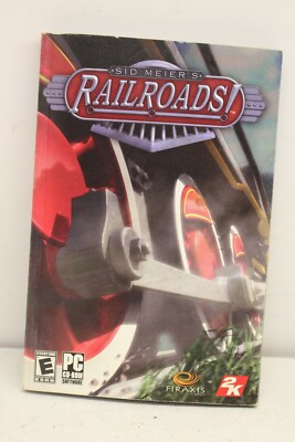 Sid Meier's Railroads PC Computer Game Firaxis 2K- INSTRUCTION MANUAL ONLY