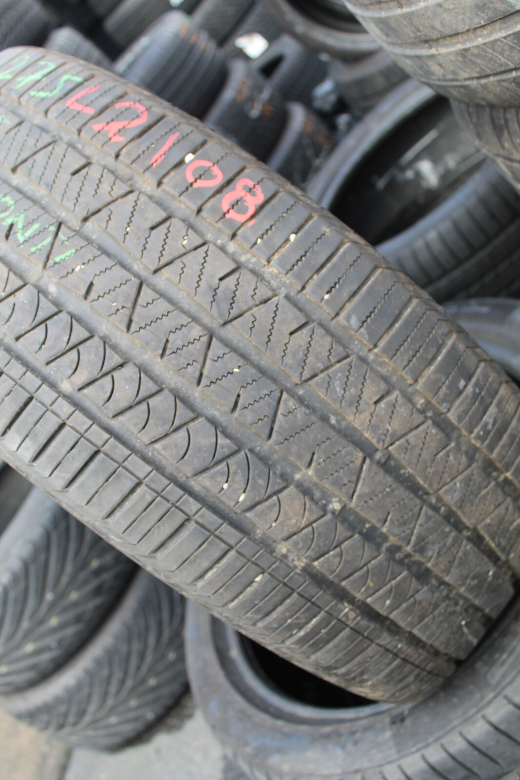 275 45 21 Continental, CC, XL, M+S, 110Y, x1 Single Tyre 7.0mm (F1_tyres) L2108