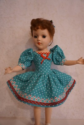 Heidi dress - clothes for Mary Hoyer and other slender 14 inch dolls