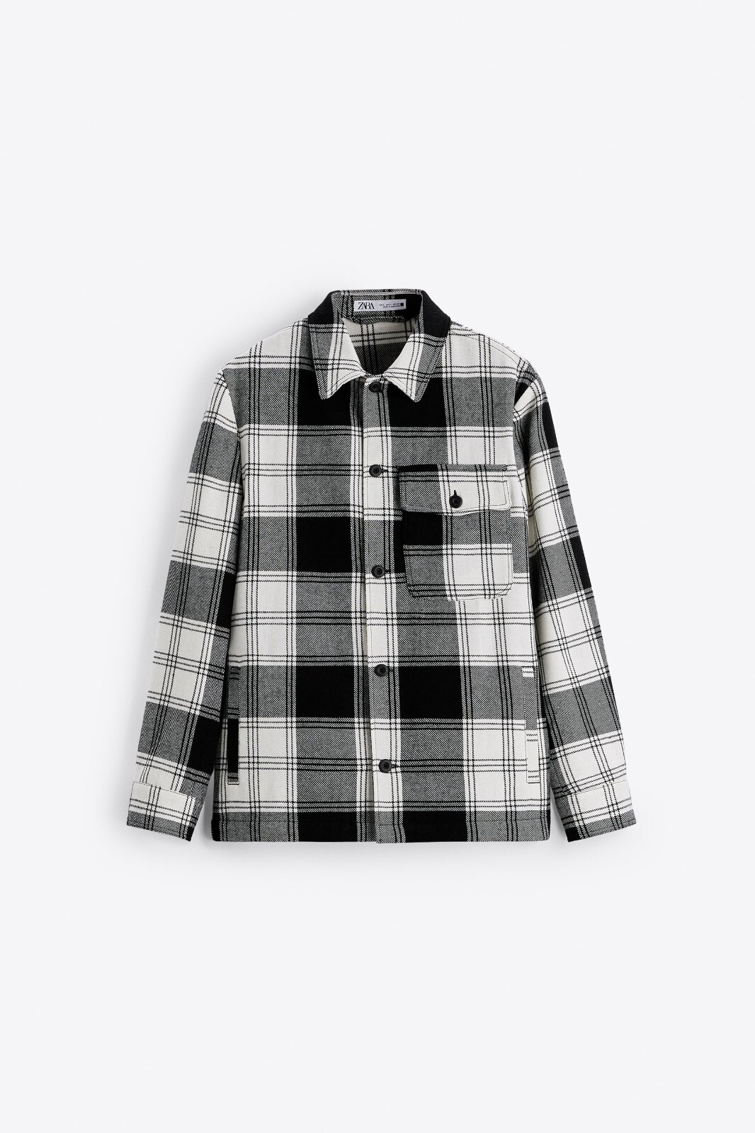 ZARA 白黒チェック ビジネスジャケット ZARA 白黒チェック ビジネスジャケット