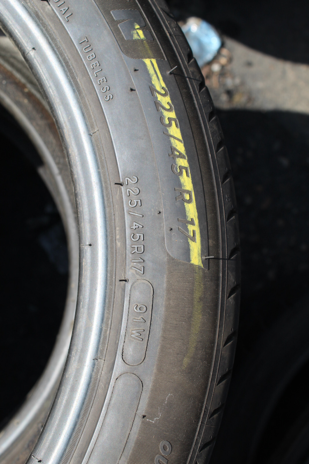 225 45 17 Michelin, Primacy 4, 91W, x2 A Pair 5.0mm (F1_tyres) L3471