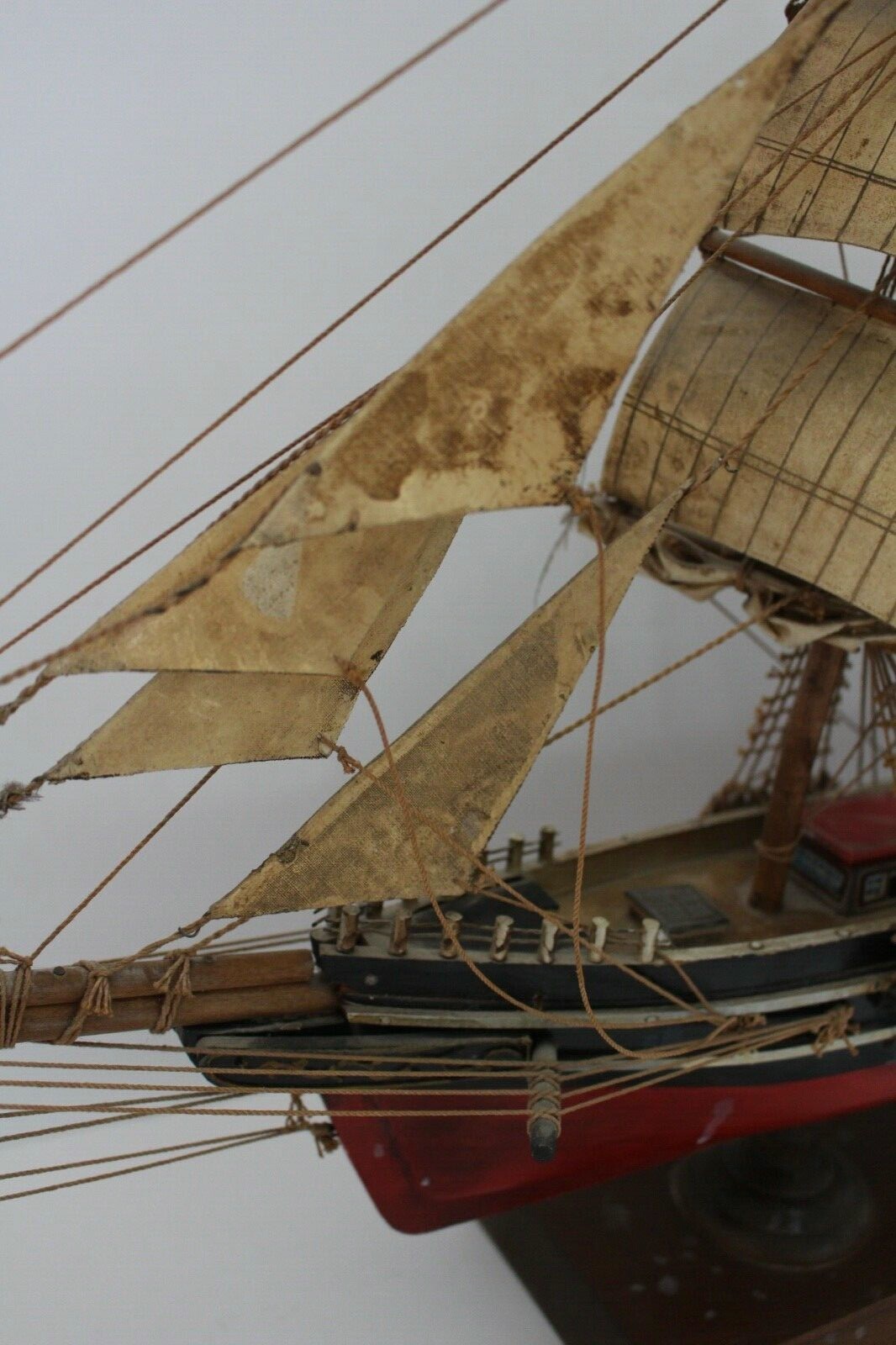 Antique Wood 1869 Cutty Sark Ships Model