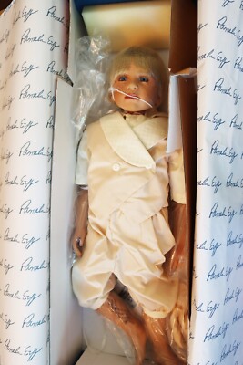27'' Master Piece Gallery RARE Porcelain Doll ''Austin'' by PAMELA ERFF MIB w/COA