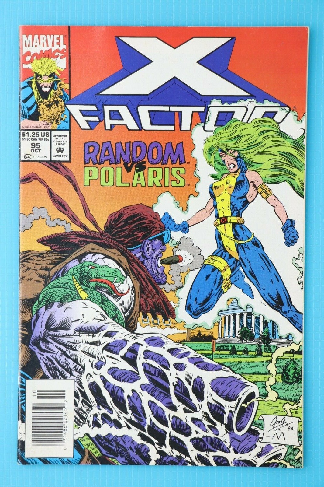 X Factor Random vs Polaris Vol 1 #95 Oct 1993 Marvel Comic