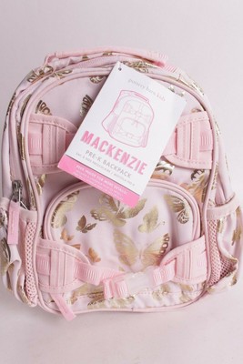 Pottery Barn Kids Girls Small Yellow Pink Backpack