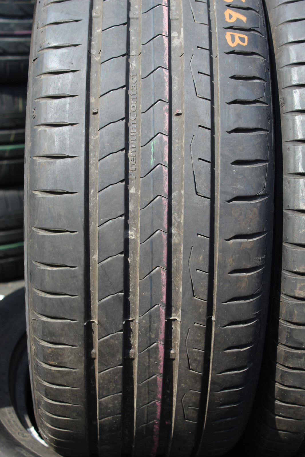 225 45 17 Continental, PC 7, XL, EV, 94Y, x2 A Pair 6.5mm (F1_tyres) L3466