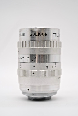 SOLIGOR Television 50mm f1.4 16mm C Mount Lens #12683