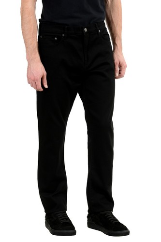 BURBERRY BRITT BURBERRY BRITT SCHWARZ GERADES BEIN HERREN JEANS SZ 38X32 38X34 40X32 40X34