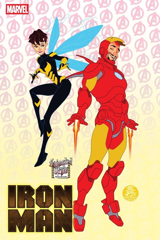 Iron Man #5 Mark Brooks Animated-Style Cover Variant 2/26 Marvel