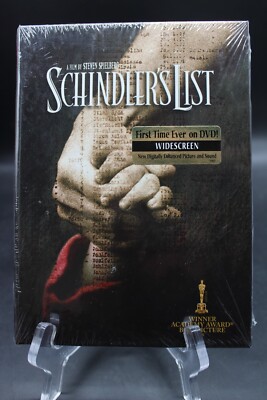 Schindlers List (DVD, 2004, Full Frame, Digipak Packaging Edition) Brand New