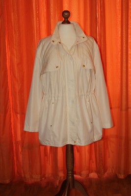 NEU Tolle AllwetterJacke mit Teflon creme Helena Vera Gr.50 UVP 89,99 