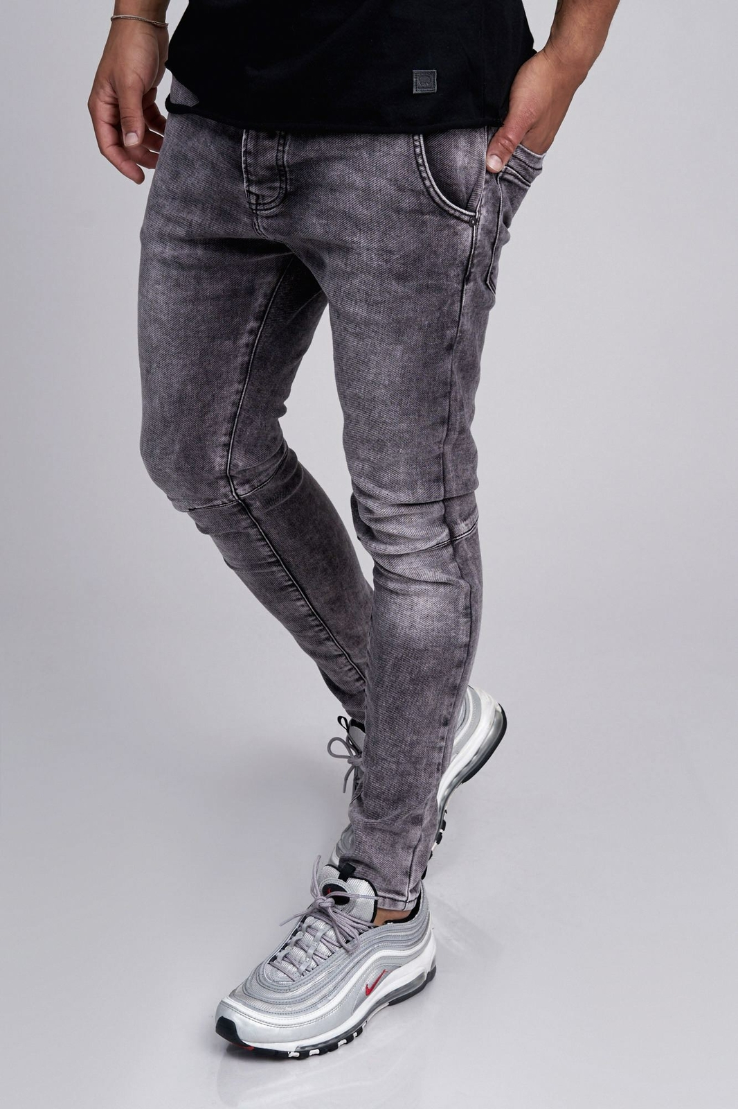 Jeans Herren Jeans Skinny Fit Stretch Hose Grau Manner Men Jogg Denim Grey John Kayna Kleidung Accessoires Fotolli Com