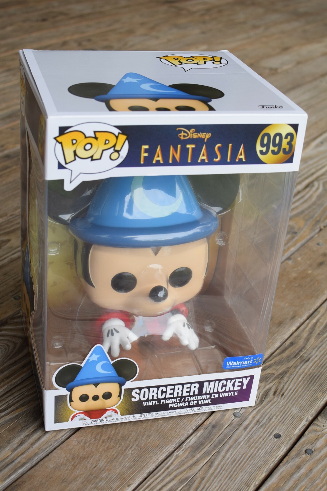 SF/ファンタジー/ホラー [FUNKO POP!] DISNEY FANTASIA MICKEY #993 NEW! SORCERER MICKEY Funko POP! #993 Disney Fantasia 80th 10