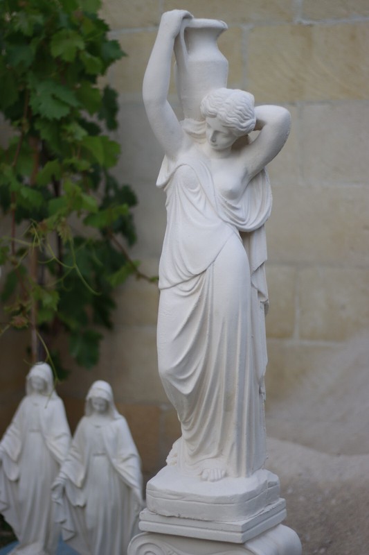 Statua Venere Dell'Anfora In Cemento 93cm