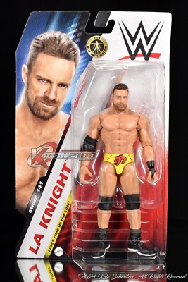 Mattel WWE NXT Basic Series 141 LA Knight Yellow Tights Chase MOC NEW FREE SHIP!