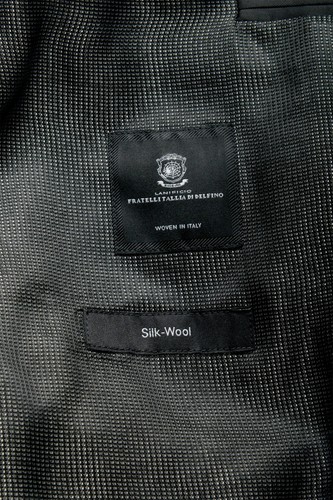 Pre-owned Hugo Boss "hutson5/gander3" Men's Wool Silk Slim Gray Two Button Suit