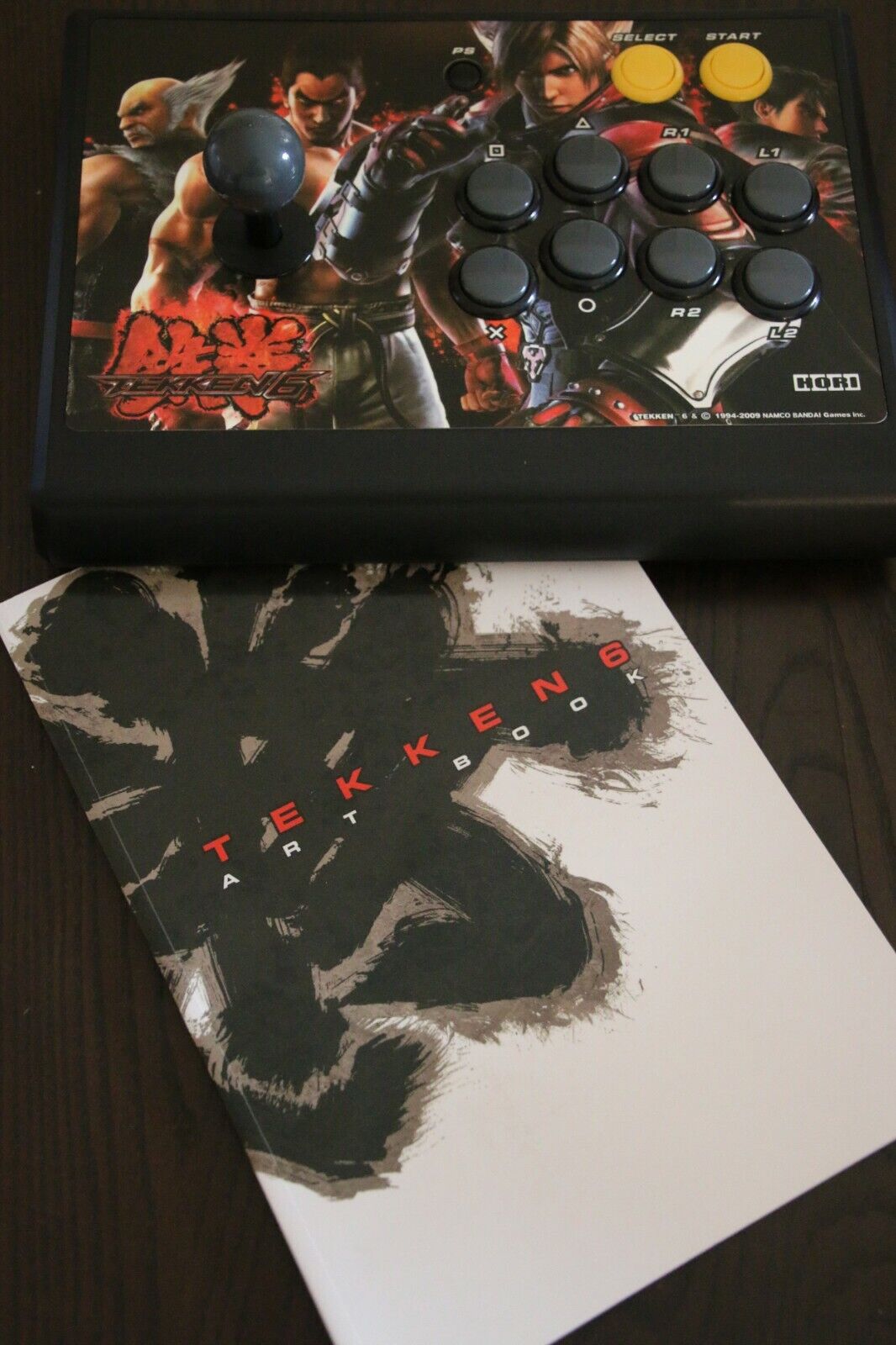 Controller für Tekken incl. Stick und Art Book