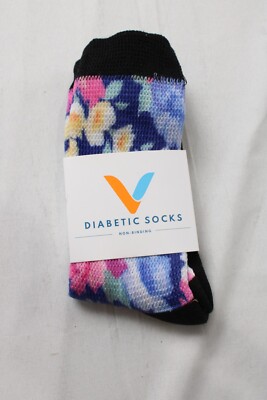 Viasox Unisex Diabetic Non-Binding Socks Assorted Colors/Sizes/Styles/Thickness