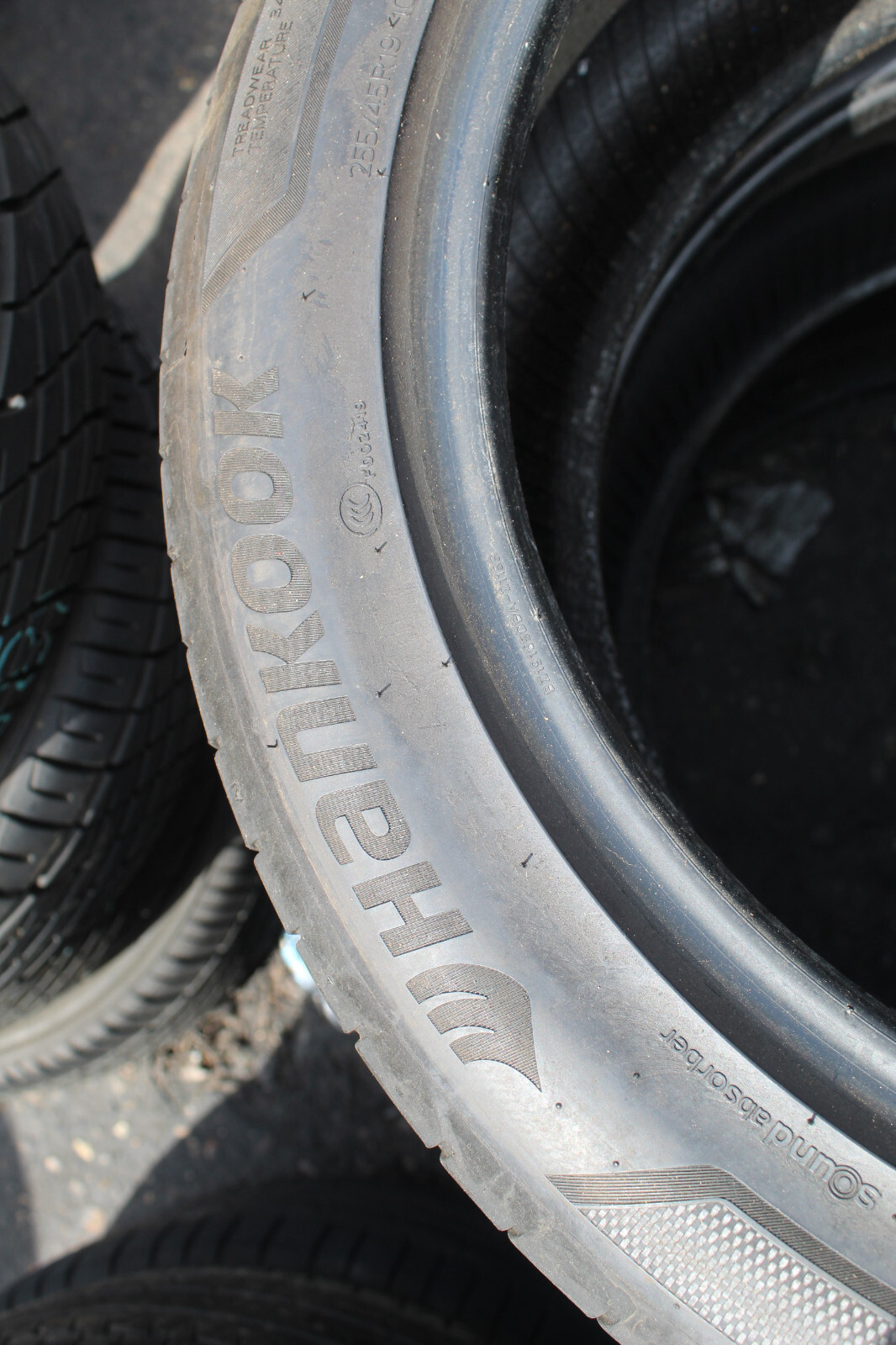 255 45 19 Hankook, Ventus, EV, T0, XL, 104W, x2 A Pair 5.0mm (F1_tyres) FO L3495