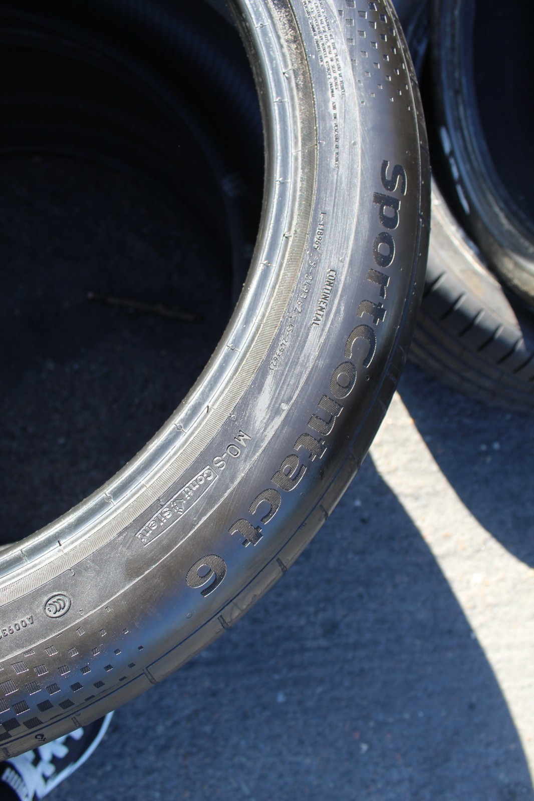 275 45 21 Continental, Sport Contact 6, MO-S 107Y x1 Tyre 5.5mm (F1_tyres) L3987