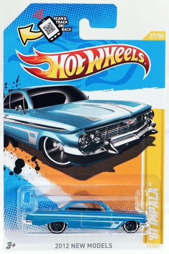Hot Wheels '61 Impala 2012 New Models Series - V5325 New