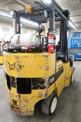 2006' Yale 10,000# Cushion Tire Forklift, LPG, Three Stage, Sideshift, Hyster