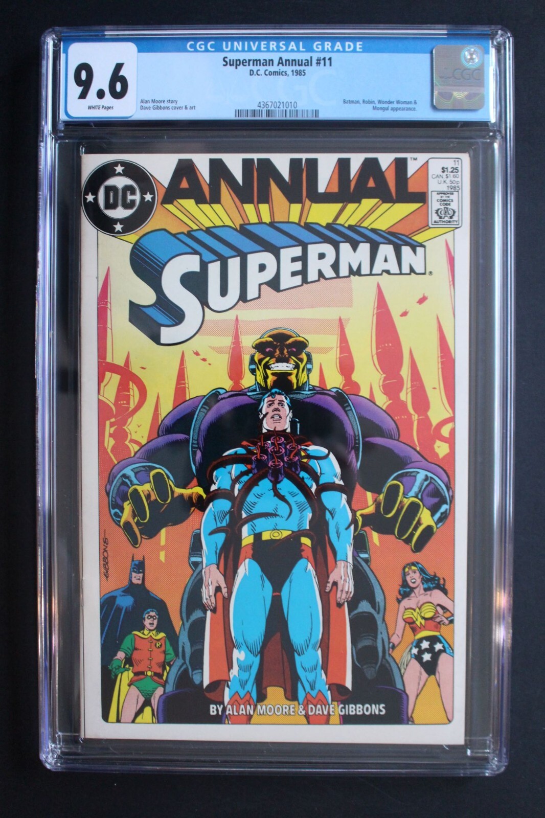 Superman Annual #11 first BLACK MERCY Villain TV 1985 Wonder