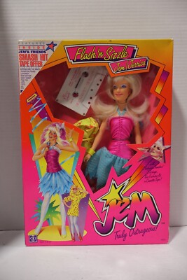 1986 Hasbro Flash n Sizzle Jem/Jerrica Unopened No. 4003