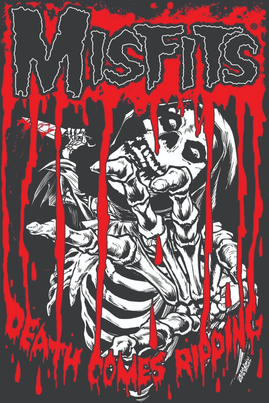 MISFITS CONCERT POSTER QUALITY PHOTO PAPER/CANVAS R630 | eBay
