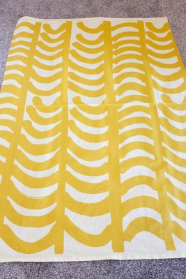 Marimekko Fabric - RAUTASANKY -Yellow/Buttercreme - 36