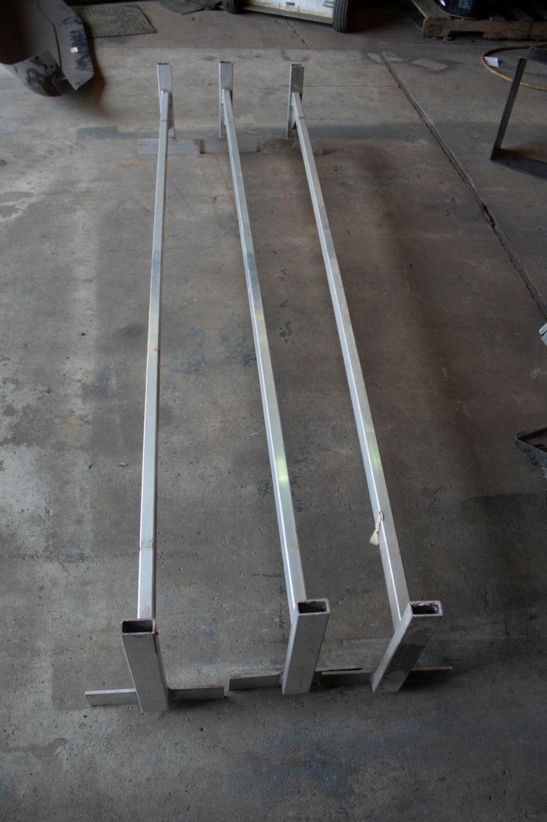 Aluminum Ladder Rack For Roof, 7 Foot Wide Haulmark Enclosed Trailers